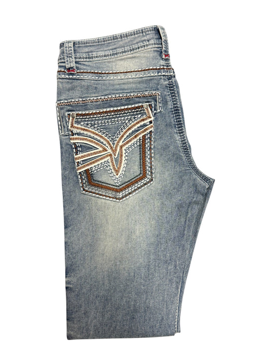 Mens Del Oeste light wash Jeans